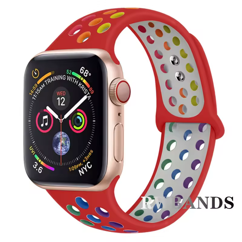 Sport Strap for Apple Watch Band 46mm 44mm 40mm 42-38-41mm 45mm Breathable Bracelet iWatch Series 10 9 8 7 6 SE 5 3 Ultra 2 49mm - Image 20