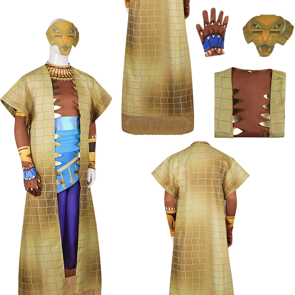 

Fantasia The Lion Cosplay Clothing 2025 Cartoon Eyes Disfraz Costume Adult Men Fantasy Halloween Carnival Party Clothes