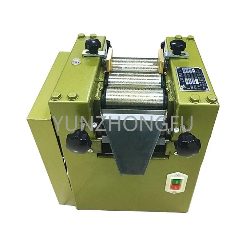 Three Roll Grinding Mill Grinder Roller Machine 3-18 um/3 Times 5kg/h