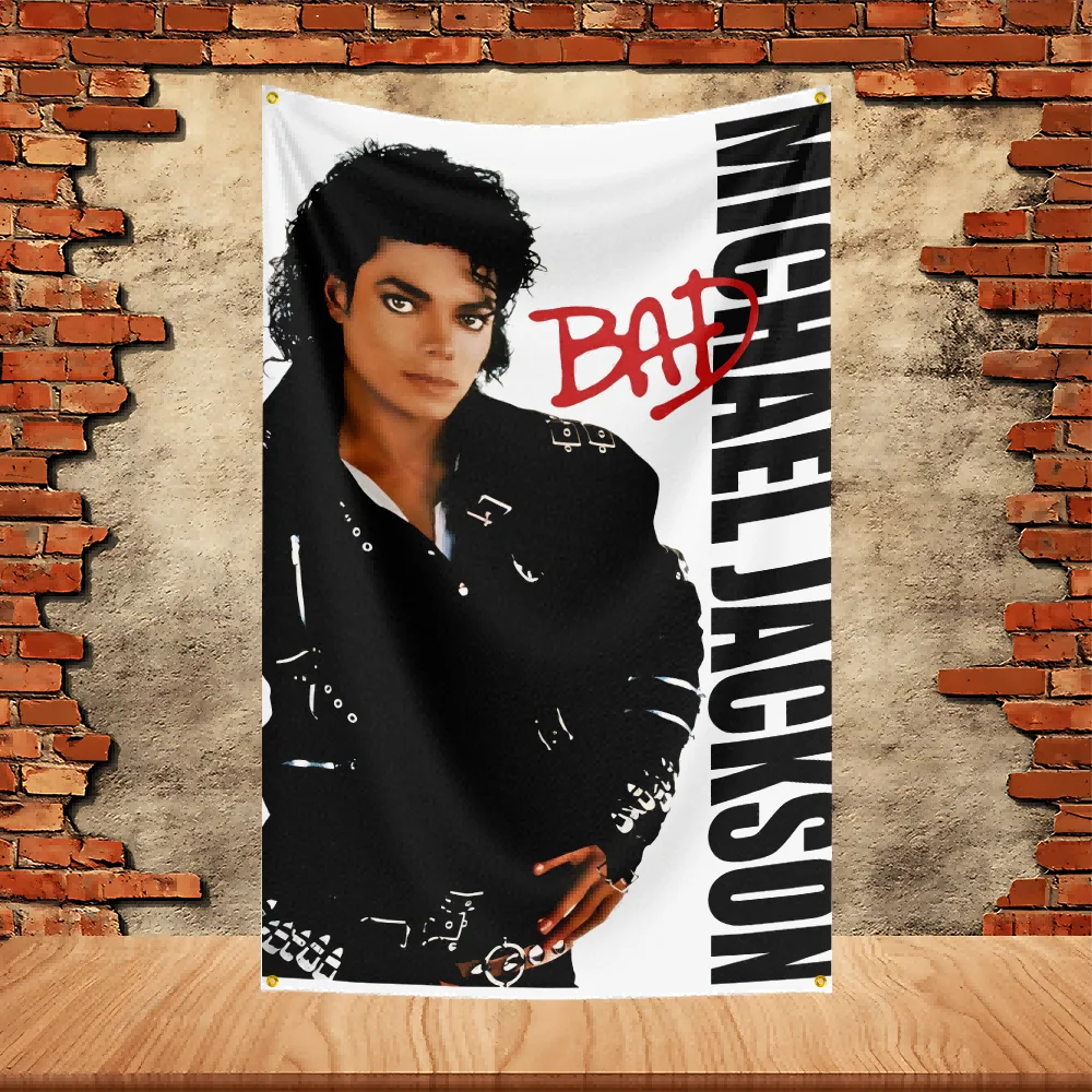 90X150ft Michael Jackson Band Party Flag Polyester Printed Flag