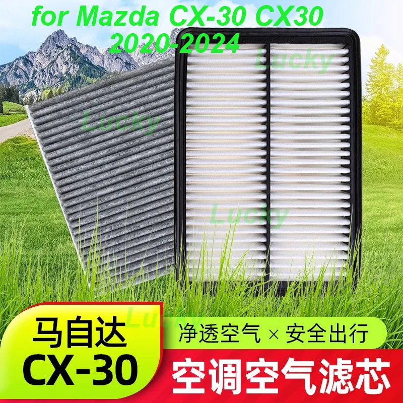 

Fit for Mazda CX-30CX30 2020-2024 Car Activate Carbon Air Conditioning Filter Element Cartridge Air Filter Interior Accessories