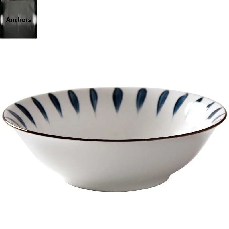 

Японский комплект одежды из хлопка с узором в виде узлов, с коротким рукавом и круглым вырезом, включающий топ и брюки.