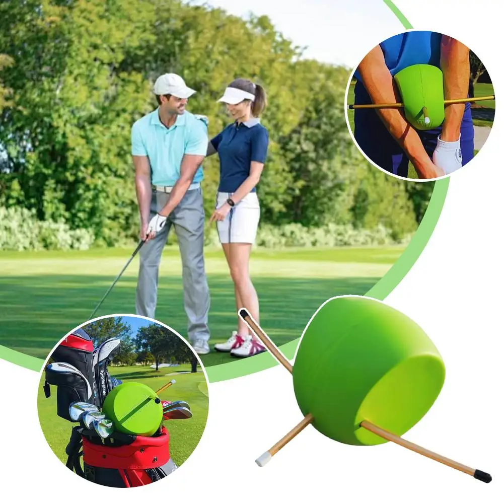 

Golf Swing Training Aid PU Ball - Simple Effective Swing Mechanics Practice Tool Golf Training Equipment