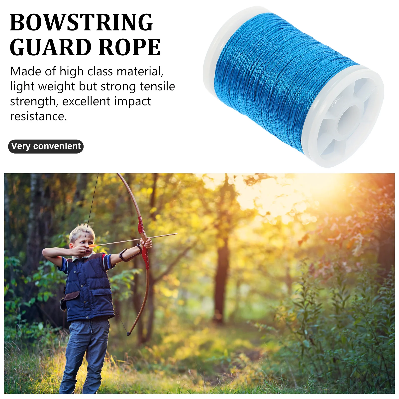 1 Roll of Bowstring Serving Thread Archery String Protective Rope Archery Bowstring Serving String archery bowstring serving thr