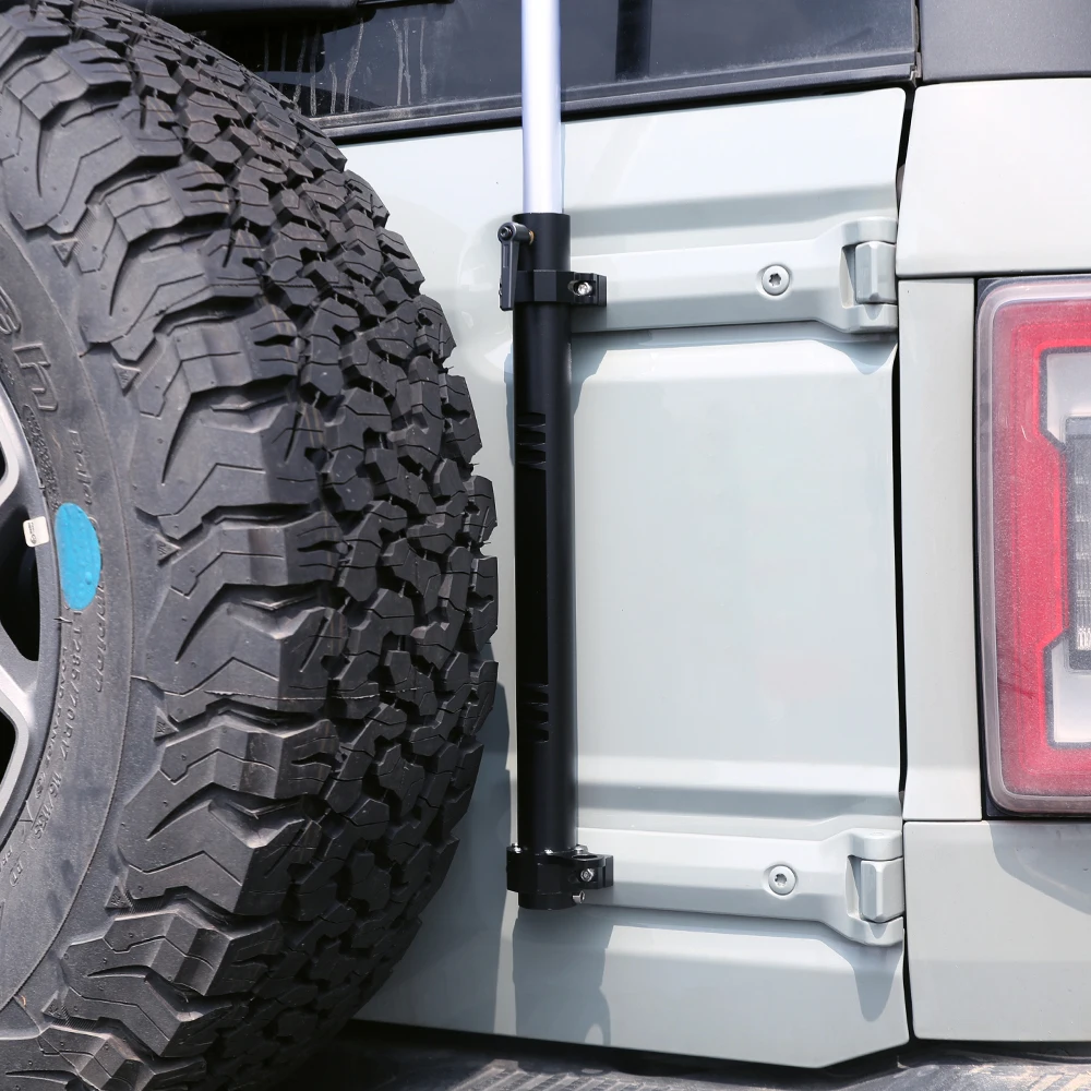 

Maiker Off-road Rear Flag Pole for Ford Bronco Flagpole Holder for Car 4x4 Accessories USA Warehouse Ready Stock