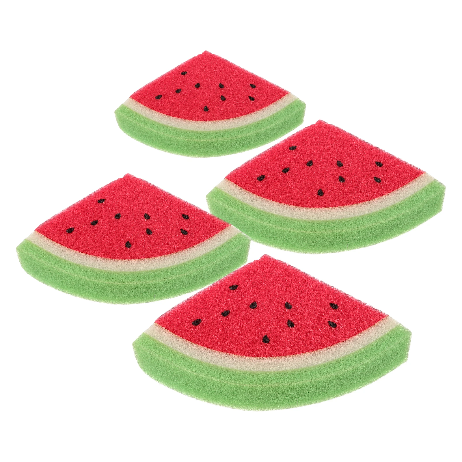 

4 Pcs Beach Cleaning Sand Remover Eraser Fruit Pool for Feet Removing