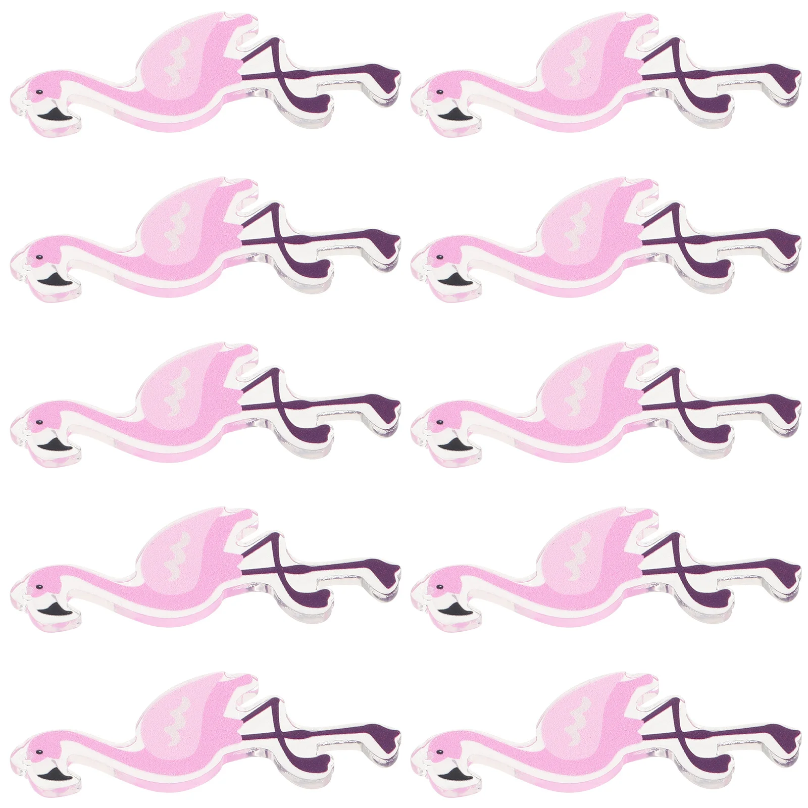 

10Pcs Handmade Acrylic Jewelry Charms Creative Pendants Ornaments for DIY Necklace Bracelet Earrings Accessories