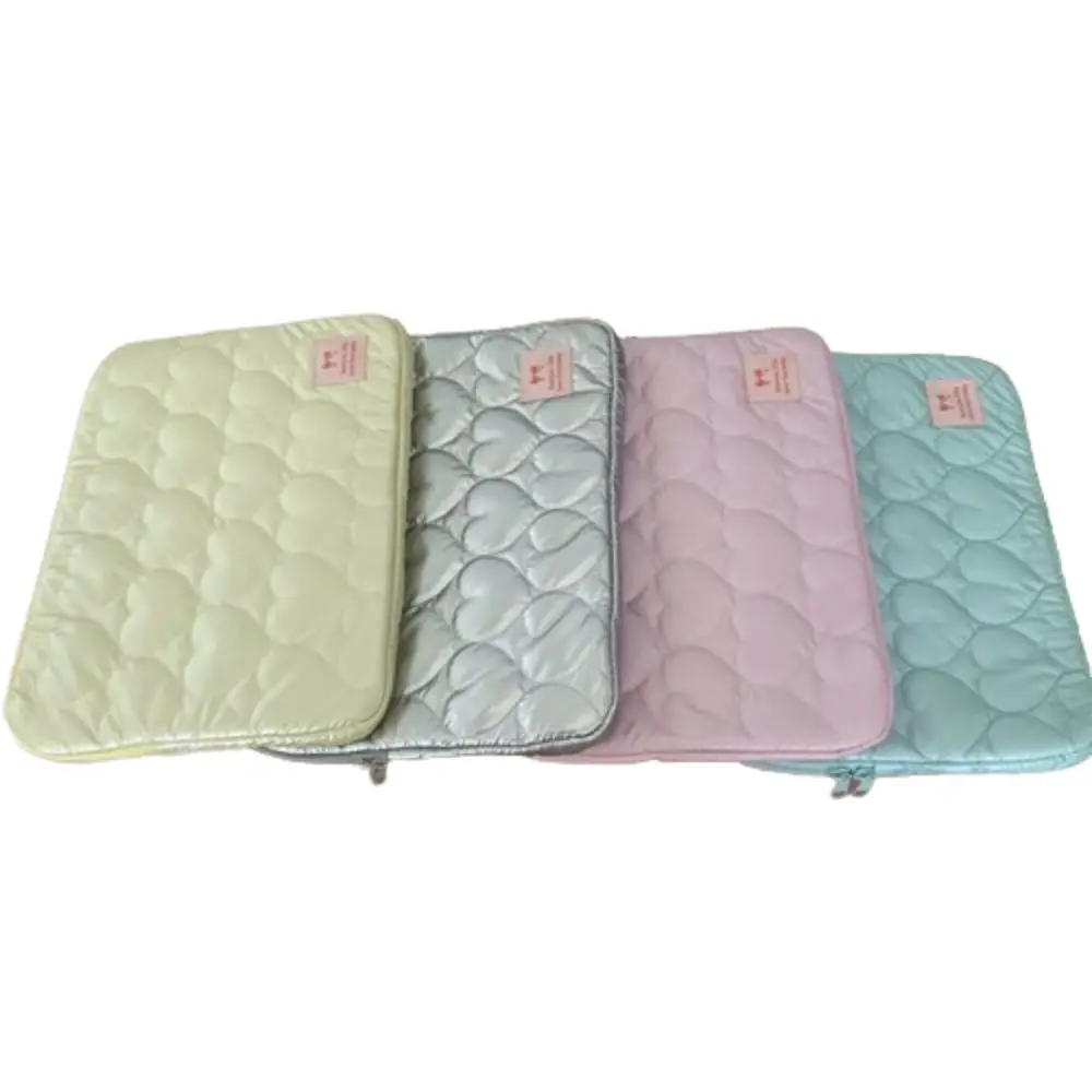 Durable INS Tablet Protective Case Macaron Color Cute Computer Storage Bag Portable Lightweight Tablet Sleeve Bag Girl