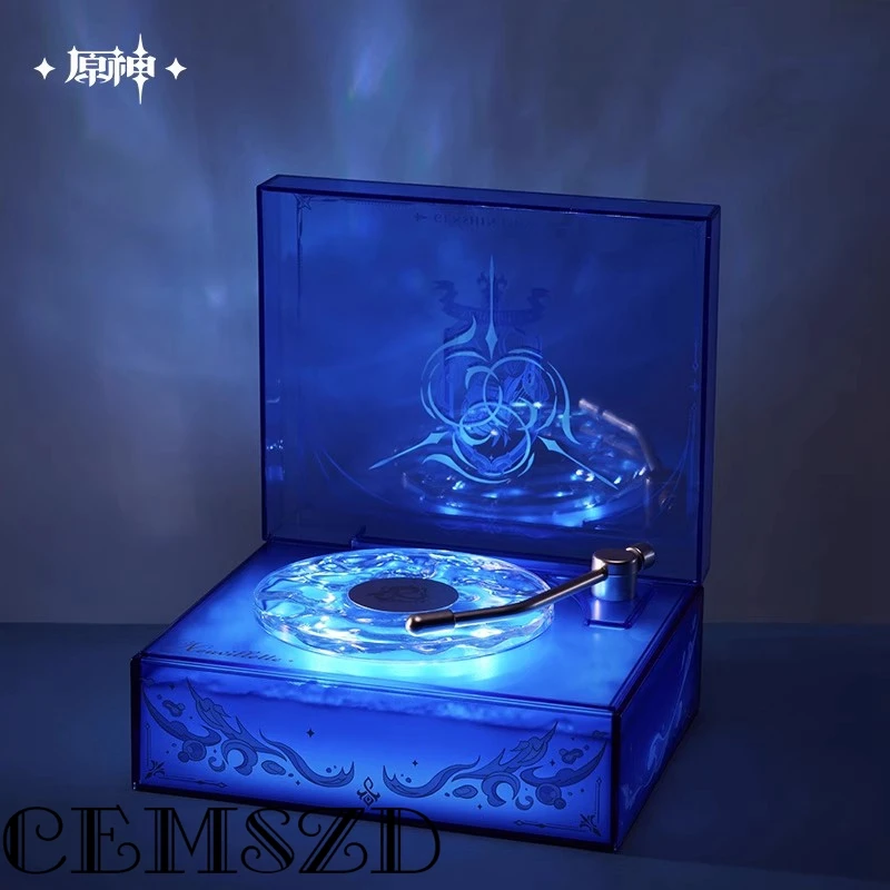 [Genuine] Game Genshin Impact Neuvillette Bluetooth Speaker Cosplay Anime Cartoon Masquerade Accessories Props Christmas Gifts view 3