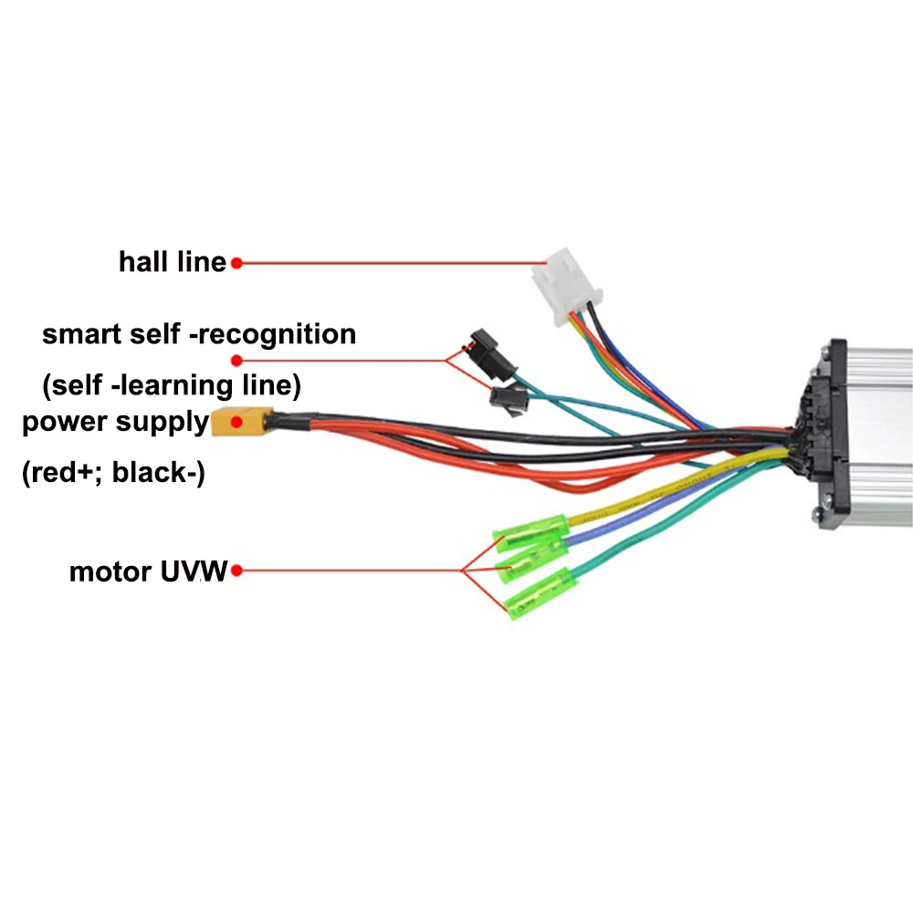 

24 В/36 В/48 В 250 Вт/350 Вт контроллер двойного привода электрический велосипед бесщеточный контроллер двигателя постоянного тока электрический интеллектуальный контроллер двигателя