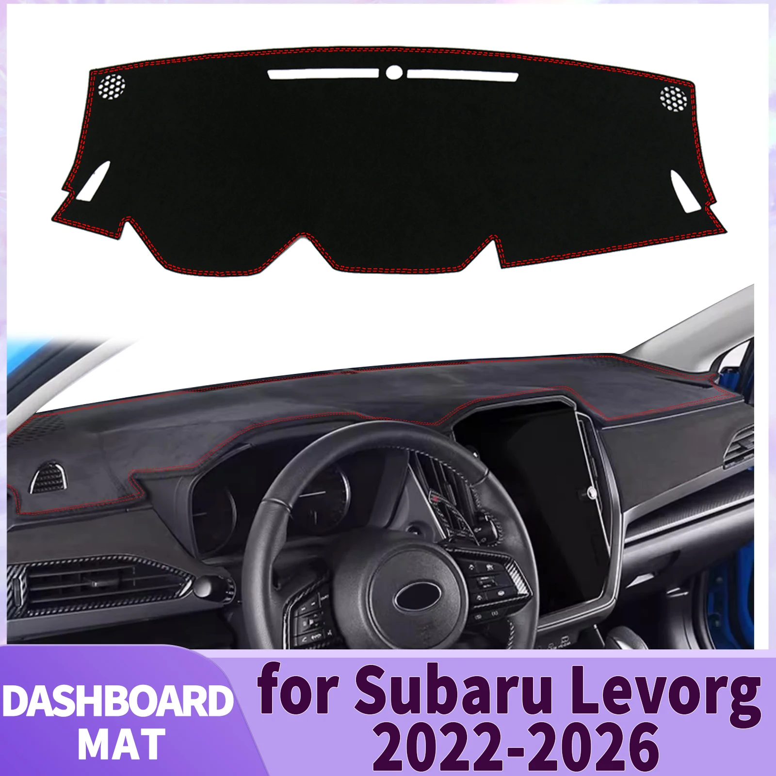 

fit for Subaru Levorg 2022 2023 2024 2025 2026 Car Accessories Dashmat Dashboard Cover Pad DashMat Sunshade Protective Carpet