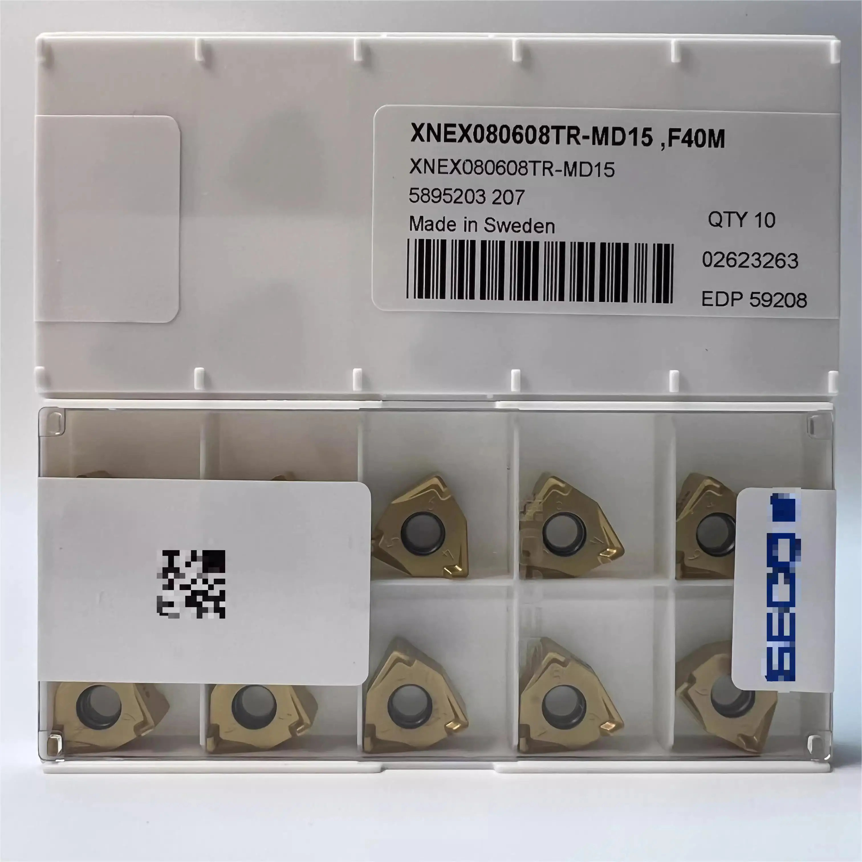 

CNC blade XNEX080608TR-MD15 MP1500 F40M
