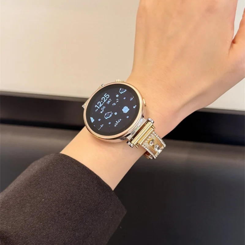 سوار على شكل بذور السمك مناسب لهواوي GT5/GT5 Pro/GT4/GT2/3/4 22 مللي متر/20 مللي متر/18 مللي متر أحزمة ساعة عصرية