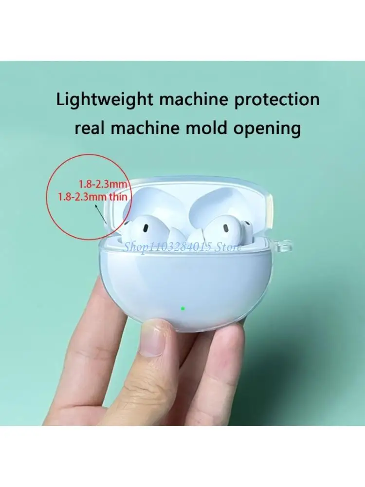 R6FF Skin-friendly Cover Enclosure Housing Guard Scratchproof Sleeve Shell for Buds 4