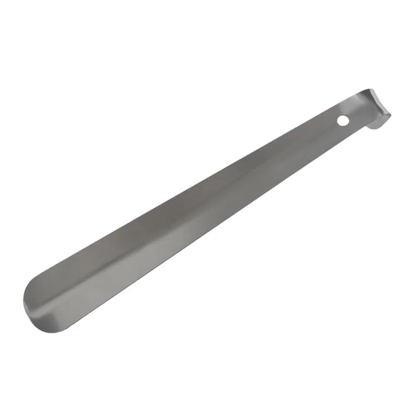 

ABRT-3X Stainless Steel Extra Long Handled Shoe Horn Shoe Lifter Durable Tool Silver, 30Cm/11.8Inch