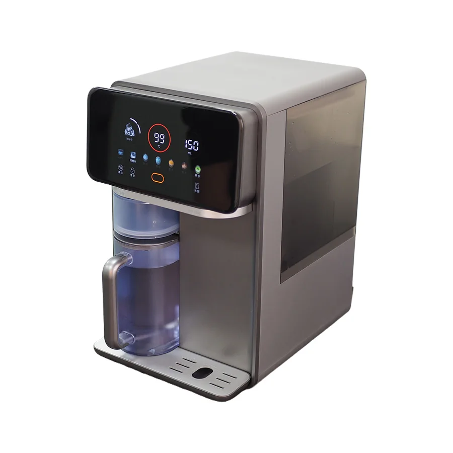 Desktop Electric Instant Hot Water Dispenser Built-in Soda Sparkling Water Production Function for Household Use