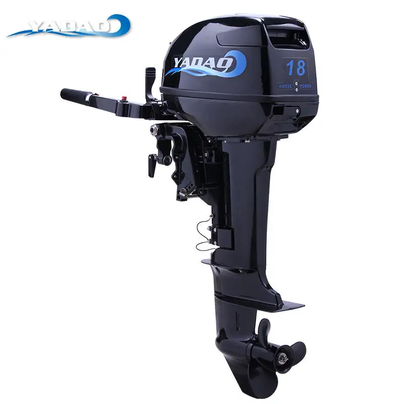 Wholesale And Retails High Quality Water Cooled 2-Stroke 9.9HP 18HP 2 Cylinder Marine Engine Outboard Motor Price For Boats