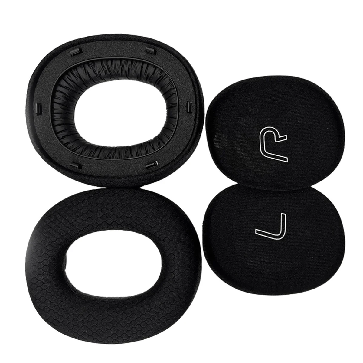 ABJZ สําหรับ W860NB PRO หูฟังแผ่นรองหูฟังเปลี่ยนแผ่นรองหูฟังแผ่นรองหูฟังเพื่อเพิ่มความสบายและการแยกเสียงรบกวน