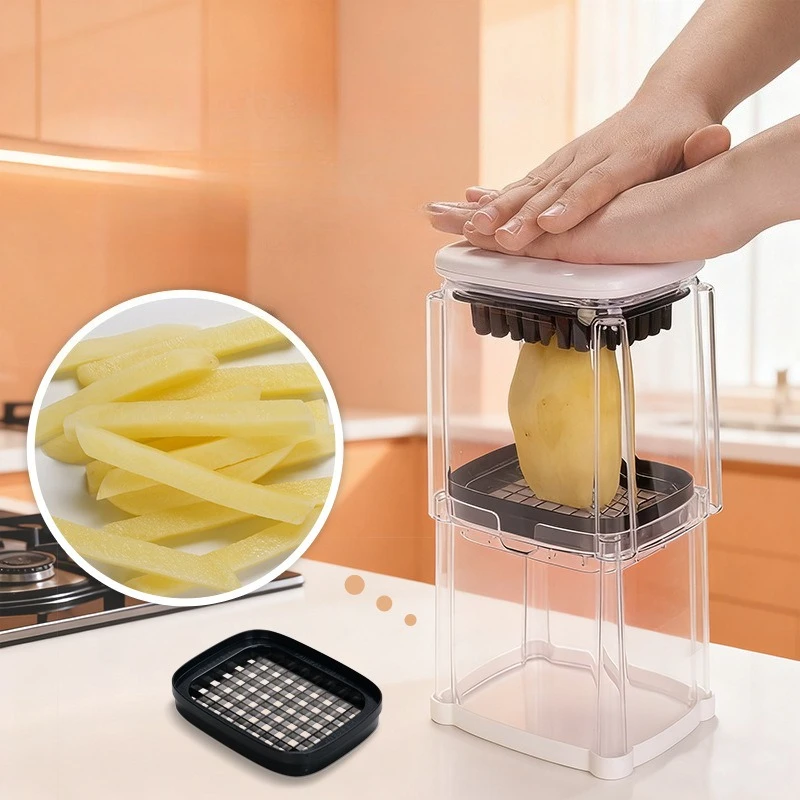 DSA French fries special cutting artifact multifunctional household cucumber radish vegetable cutter apple orange splitter