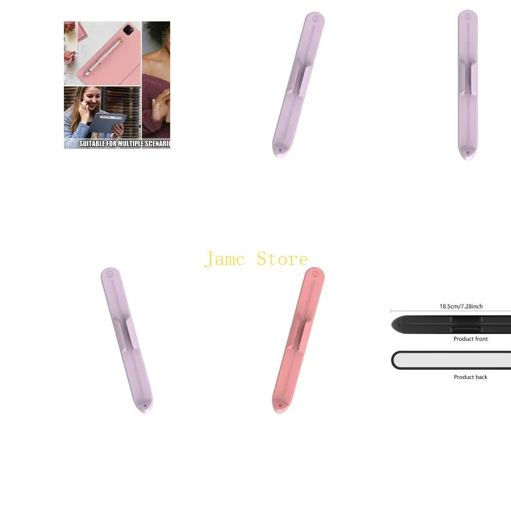 

LX0B Easy Carry силиконовый чехол для ручек пылезащитный чехол для карандашей для хранения ручек для карандашей Gen для дома