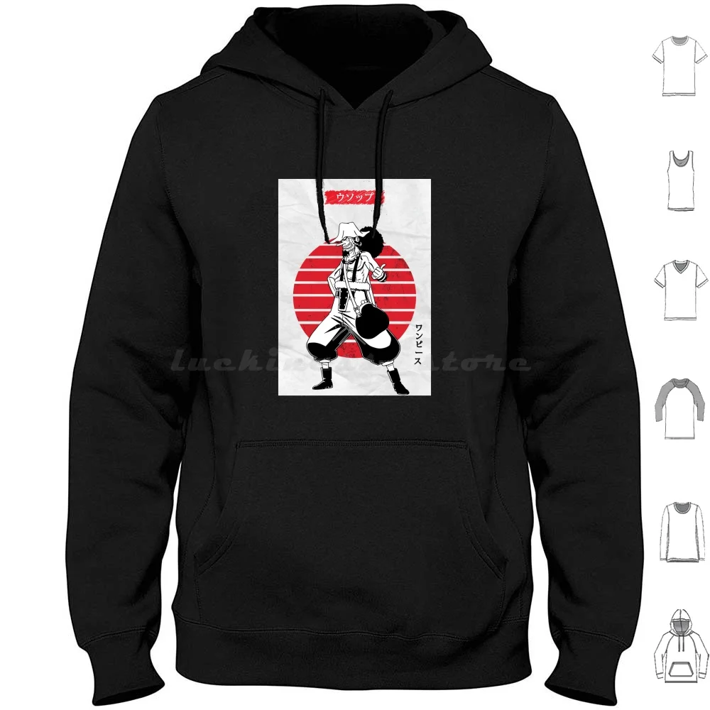 Usopp Hoodies Long Sleeve Anime Luffy Manga Zoro Mugiwara Sanji Monkey D Luffy Chopper Japan Pirates Pirate Robin Ace