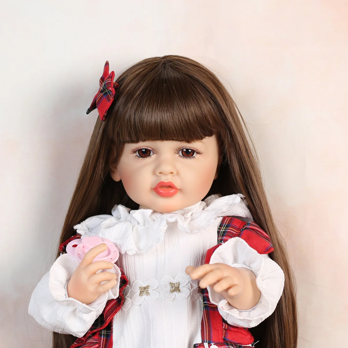 Keiumi 55 Cm Siliconen Vintage Stijl Pop Reborn Babypop Bebe Reborn Speelgoed Verjaardagscadeaus Voor Kind