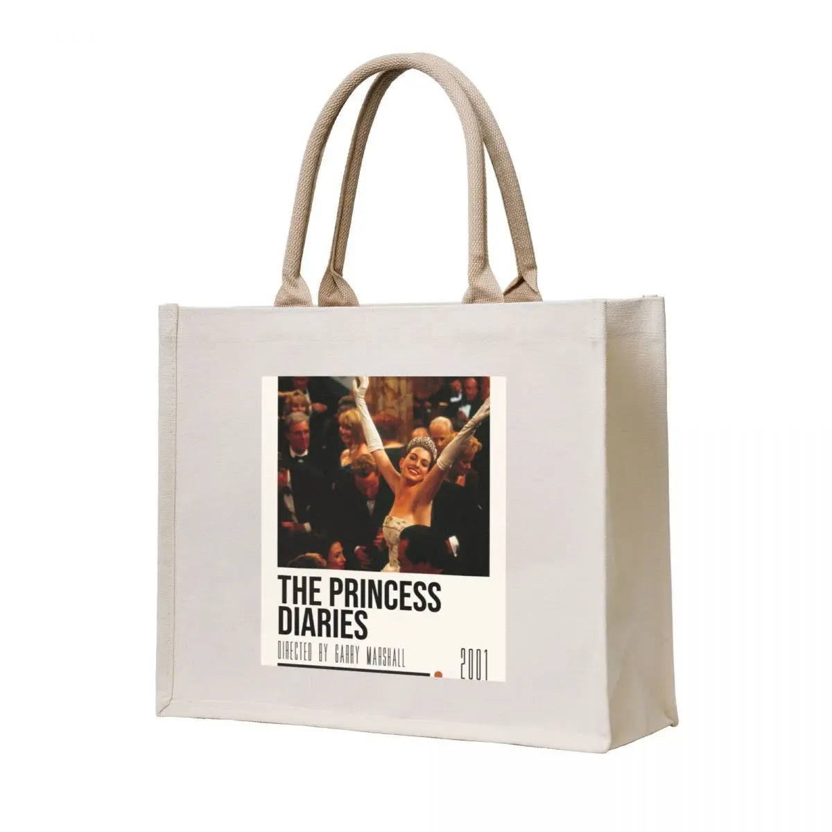 

The Princess Diaries Art Movie Poster Tote Bag tote bag university Lady bags cute pouch bag shopping bags foldable