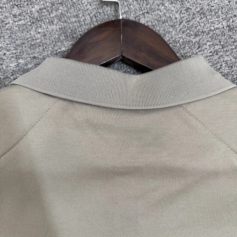 مارتين روز رسالة مطبوعة قصيرة الأكمام تي شيرت عادية تنوعا قميص بولو الرجال النساء عالية الجودة الكاكي القطن التلبيب تي شيرت