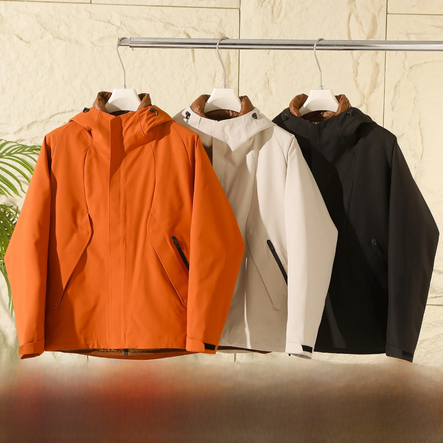 

Polar Thermal Series Goose down Outdoor Jaet Removable Inner Liner aphene Heating Winter Parka Waterproof Windproof Thi...