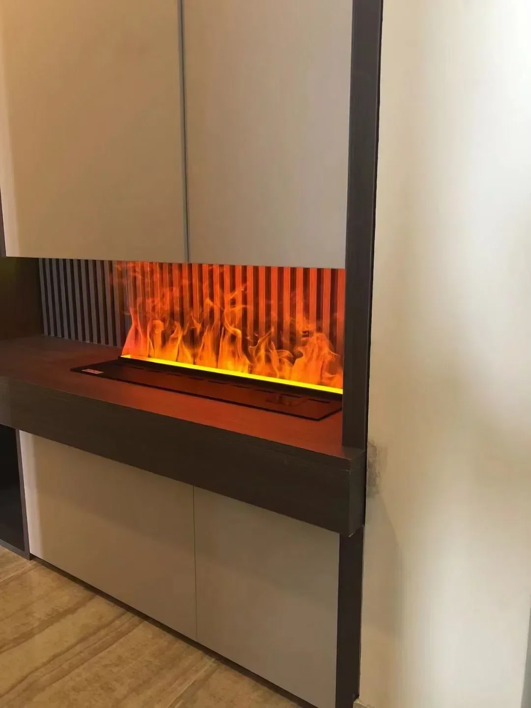 Simulated thermal power fireplace, home TV stand, humidifier, embedded simulated flame fireplace, living room decoration YX987TB