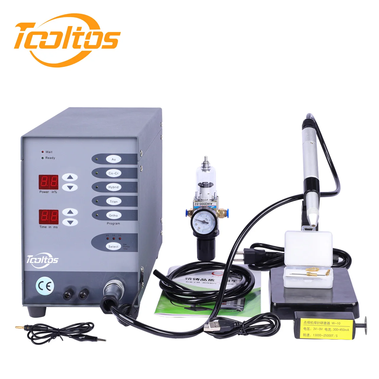 Pulse Arc Welder For Jewelry - 110V Portable Spot Welding Machine With 9 Power Levels