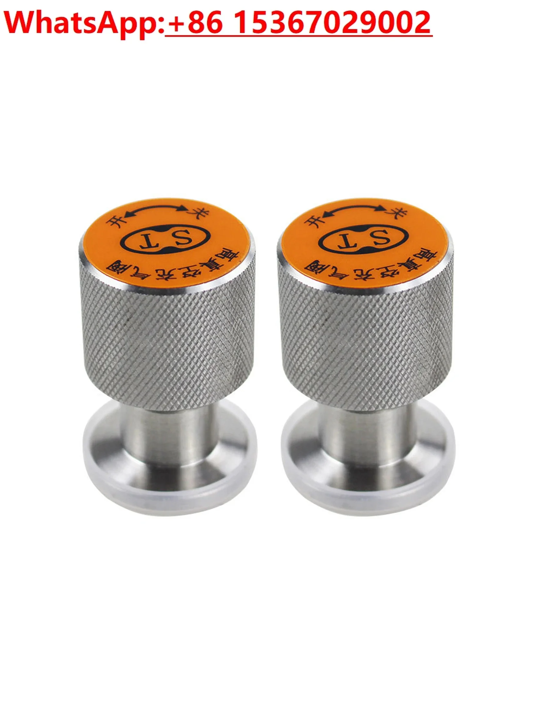 Manual Vacuum Bleeding Valve Pressure Relief Valve Charging Valve 304 Quick Fit KF16/25/40/Welding Sealing Ring