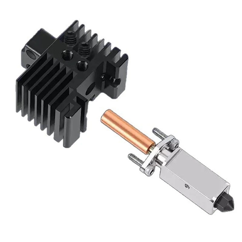 

For Hotend Kit for Bambu P1P/P1S/X1/X1C 3D Printer Hotend Hardened Steel Nozzle Upgrade 2.0 Hotend Kit-ABVP