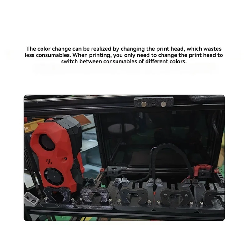 

Хорошо изготовлено для Voron 2,4, 350 мм, переключатель экструдера Tapchanger, комплект инструментов, алюминиевые профили и крепеж для экструдера Stealthburner