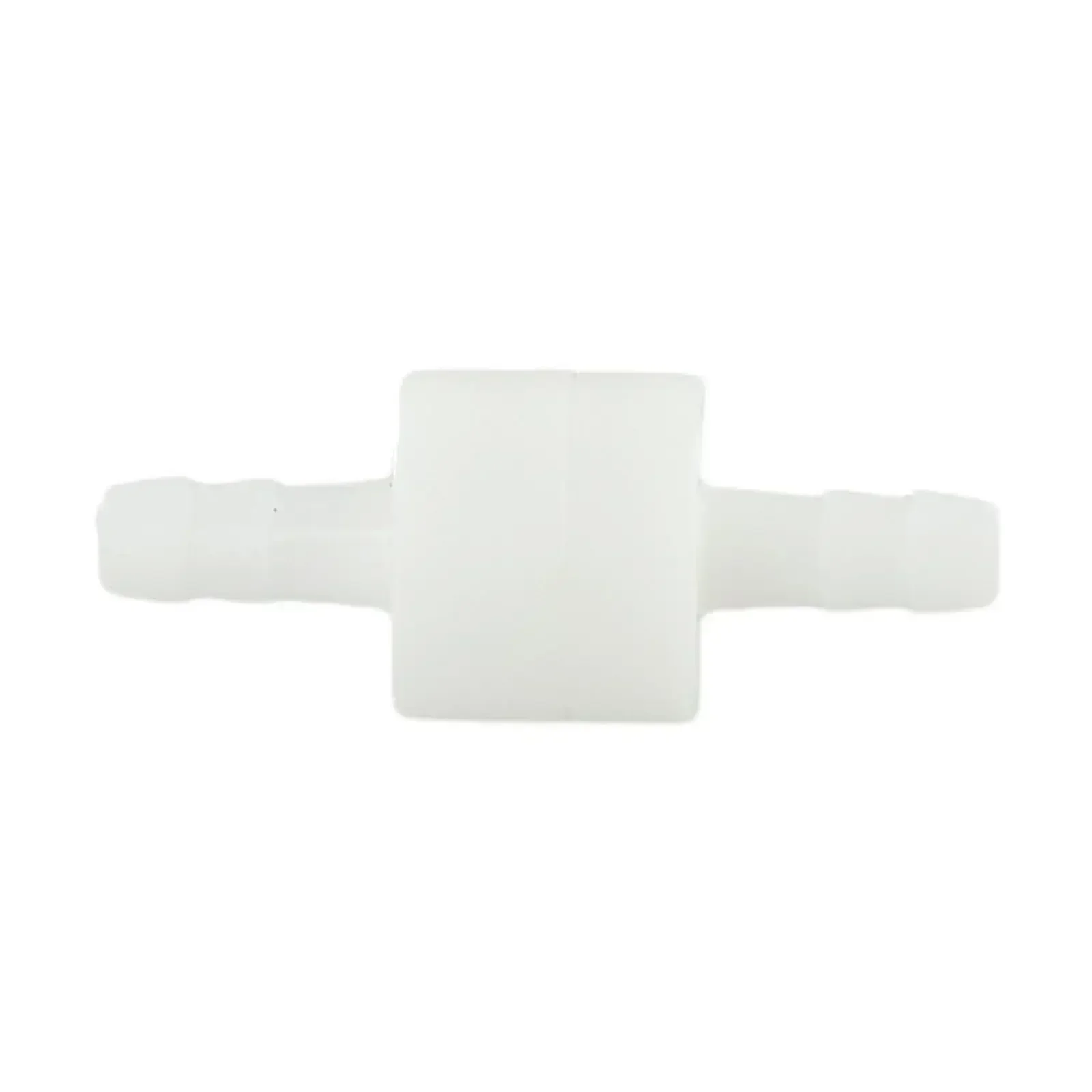 4/6/8/10/12mm Hose ID Plastic White Check Plumbing Valve Parts Way Non-Return Valve Plastic White Check Agriculture Lawn Mower