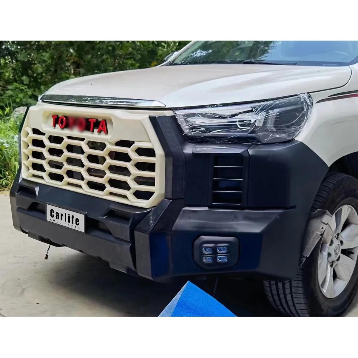 

Car Bumpers Body Kit for toyota Hilux ROCCO REVO 2016 2017 2018 2019 2020 2021 2022 Year Upgrade tundra Model Style