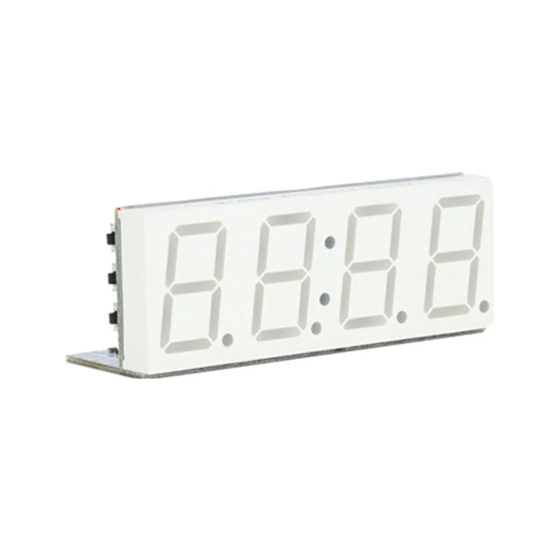 B44C 3X Wifi Time Service Clock Module ساعة أوتوماتيكية DIY ساعة إلكترونية رقمية خدمة وقت الشبكة اللاسلكية باللون الأبيض