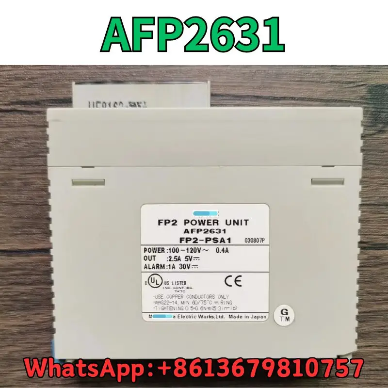 Imagem -02 - Módulo Usado Afp2631 Fp2-psa1 Test ok Transporte Rápido