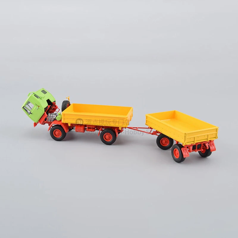 Modellino Camion Ribaltabile in Scala 1:43 in Lega Pressofusa Kaz-4540/GKB-8535, Giocattolo Classico Nostalgico, Regalo per Adulti, Souvenir da Esposizione 103762