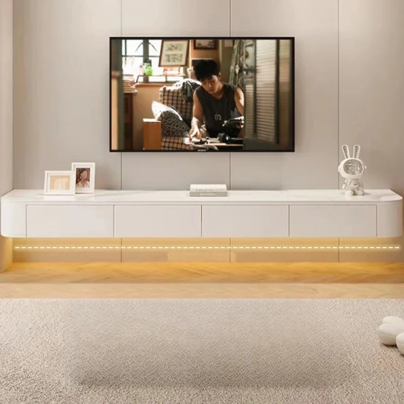 

Floating Wall Mounted Tv Cabinet Wood Living Room Modern Home Cabinet Stand Storage Meuble Tv Suspendu Mural House Furniture