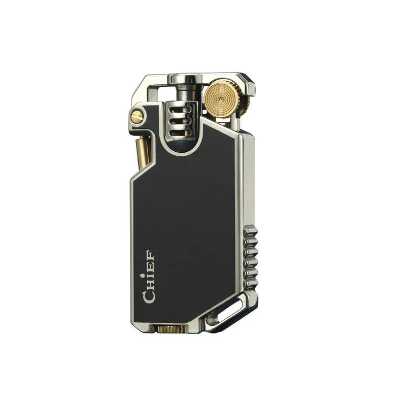 CHIEF Kerosene Windproof Lighter: Creative Design, Classic Resin Craft, High - end Luxury Gift for Men - Image 3