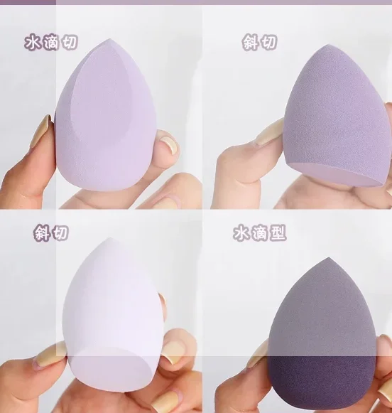

Makeup Sponge Powder Puff Dry and Wet Combined Foundation Powder Puff Bevel Cut Make Up Sponge Tools