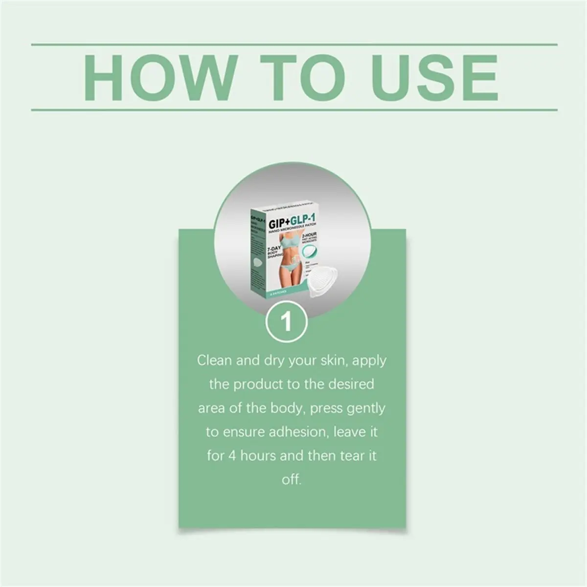 (A02R] GIP+GLP-1 Microneedle Plasters Firming Line Improvement Skin Care Patch for Face Wrinkles Lifting Tightening Hydrating