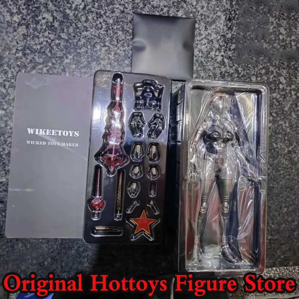 

In Stock Wikeetoys WKT002 1/12 Scale Female Soldier Atomic Twinnies Robot Full Set 6-inches Action Figure Model Doll Gifts