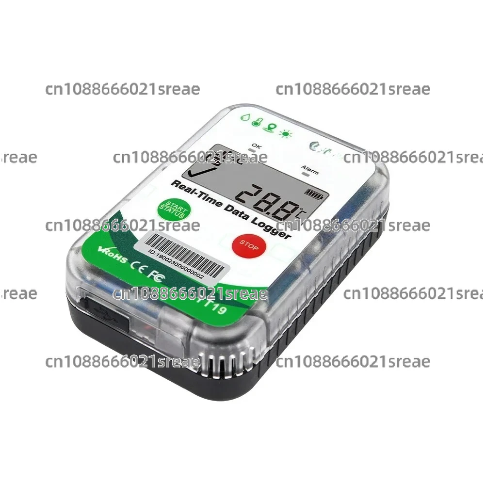 

TT19 Real Time Data Logger Humidity Smart Wifi Temperature Controller Humidity And Temperature Recorder