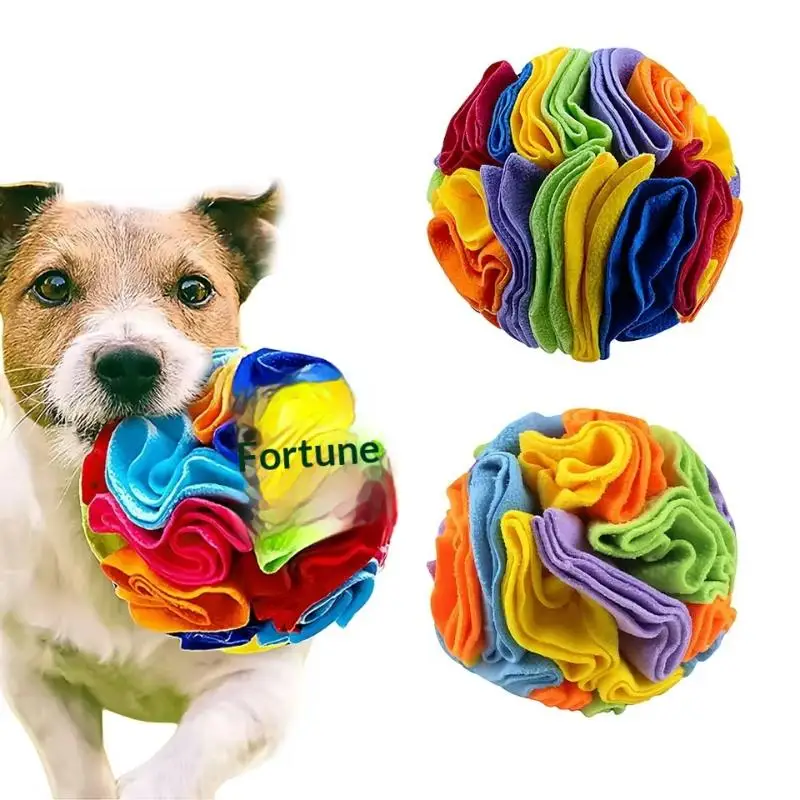 Interactive Dog Toys Snuffle Ball Snuffle Ball Dog Puzzle Toys Treat Ball For Large For Dogs Encourage Natural Foraging Skills,