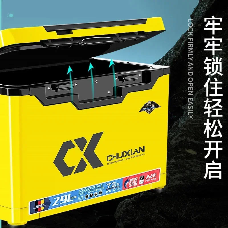 Multifunctional Sit‑on Fishing Tackle Box Ultralight Platform Full Kit Storage Case Fishing Gear Equipment For Fishing Activitie