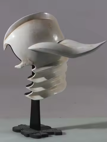 Bleach Ulquiorra Cifer Espada Helmet Mask Ventilated Fiberglass Cosplay Prop for Conventions, Halloween &amp; Photoshoots