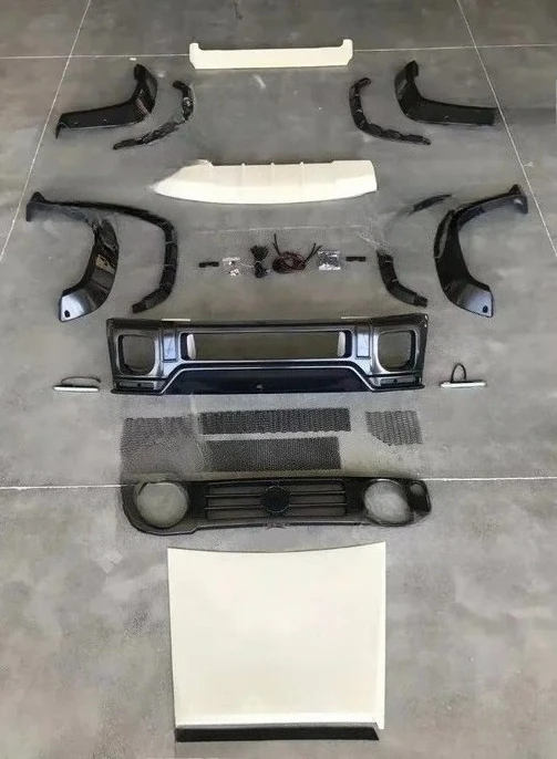 LB Style Wide Body Kit for Suzuki Jimny JB64/74 2019+ Front Bumper Grille Fender Hppd Rear Wing Jimny Accessories Facelift