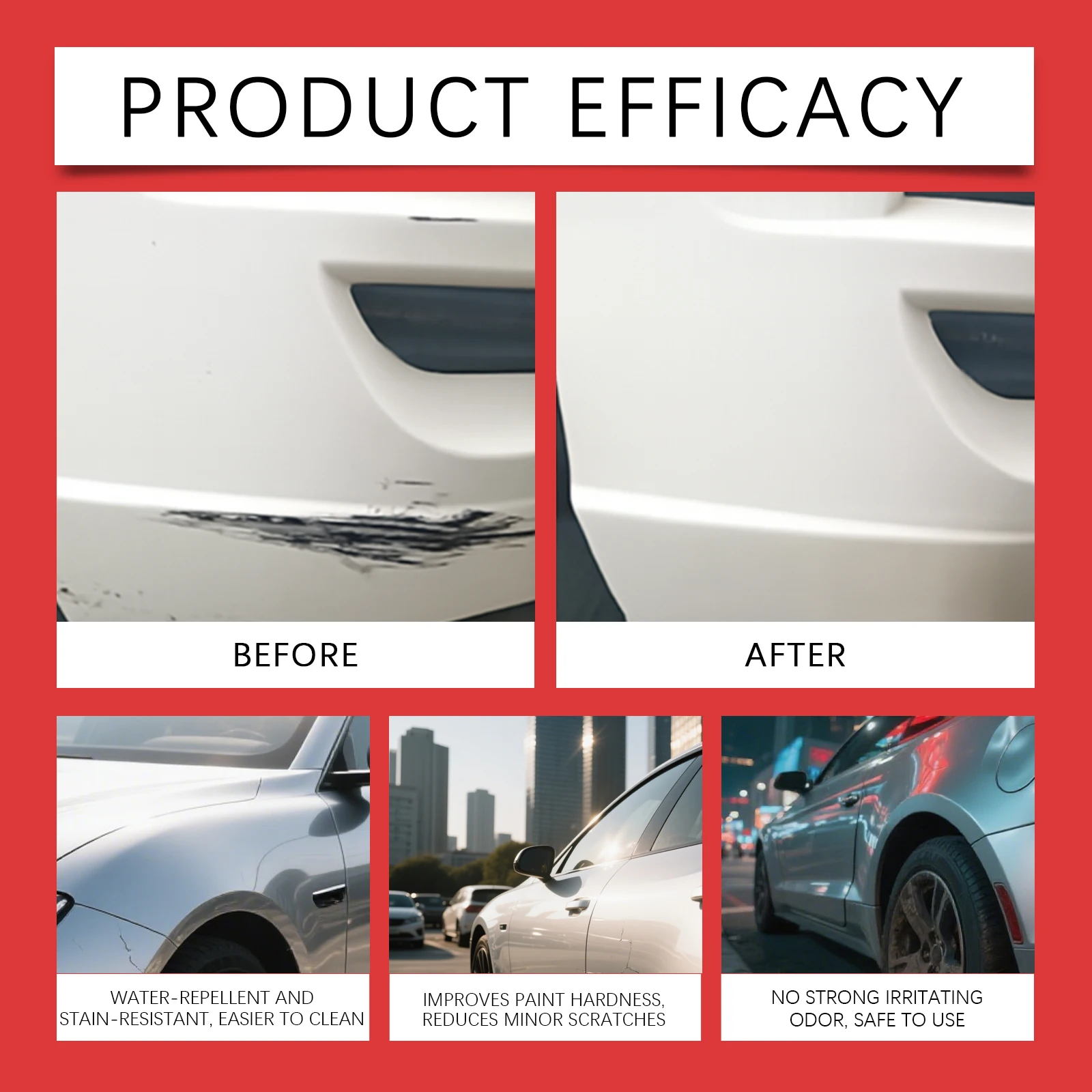 9H Nano-Keramikbeschichtung Pro-Kit SiO2 Lackversiegelung Superhydrophob Hochglanz-Spiegel-Finish Kratzfest UV-Schutz Auto-Detailing – Detail 3